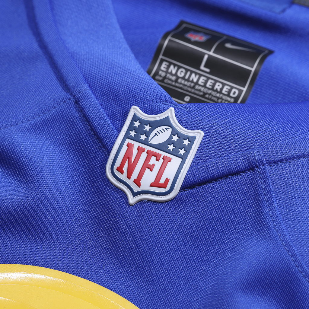 Men's Los Angeles Rams Poona Ford Nike  Royal Team Game Jersey