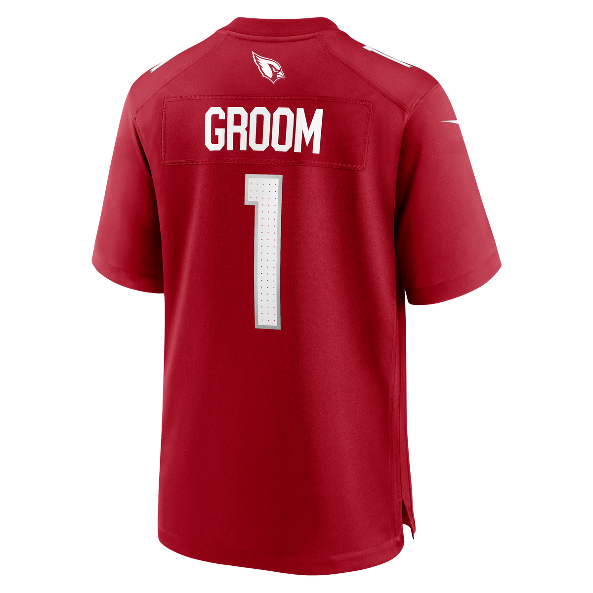 Men's Arizona Cardinals Number 1 Groom Nike Cardinal Game Jersey