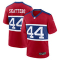 Men's New York Giants Cam Skattebo Nike Red Alternate Century Red Game Jersey