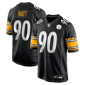 Men's Pittsburgh Steelers T.J. Watt Nike Black Game Jersey