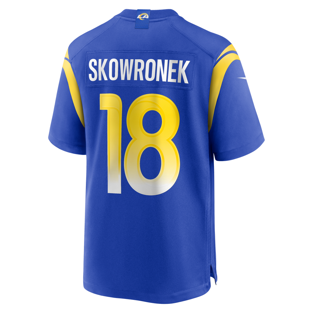 Men's Los Angeles Rams Ben Skowronek Nike Royal Game Jersey