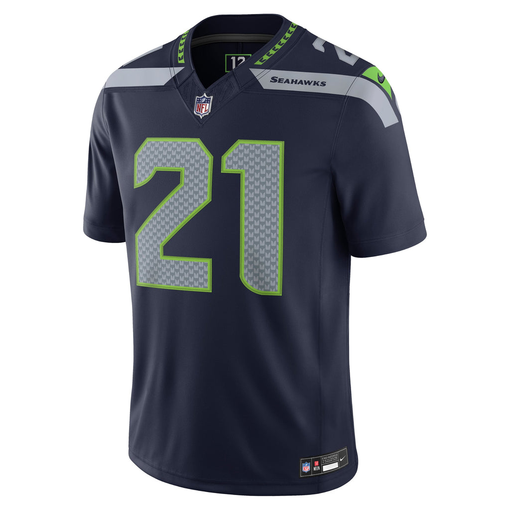 Men's Seattle Seahawks Devon Witherspoon Nike Royal Alternate Vapor F.U.S.E. Stitched Limited Jersey
