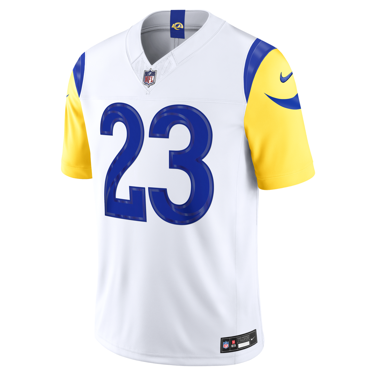 Men's Los Angeles Rams Kyren Williams Nike Classic Sol Vapor F.U.S.E. Stitched Limited Jersey