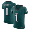 Men's Philadelphia Eagles Jalen Hurts Nike Midnight Green Team Vapor F.U.S.E. Elite Jersey