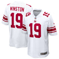 Men's New York Giants Jameis Winston Nike  White Game Jersey