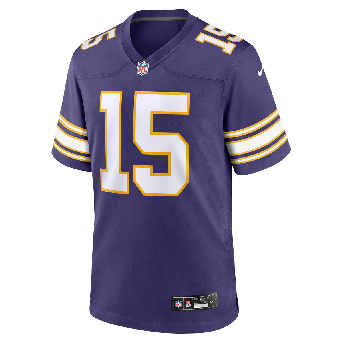 Men's Minnesota Vikings Dallas Turner Nike Purple Alternate Game Jersey