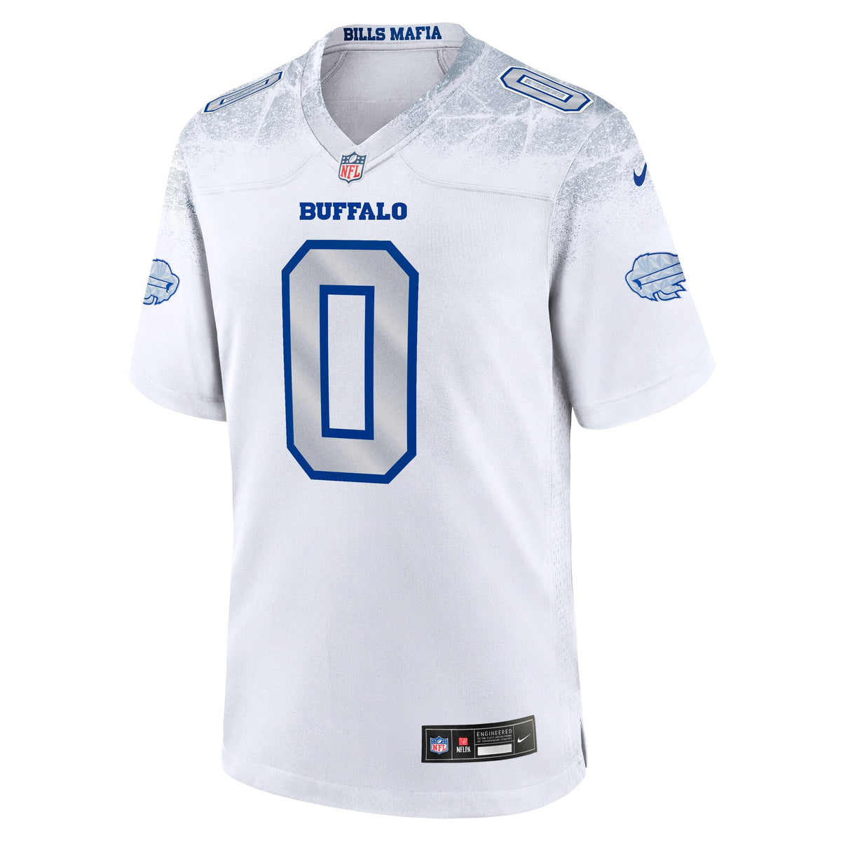 Men's Buffalo Bills Keon Coleman Nike White Rivalries Collection Game Jersey