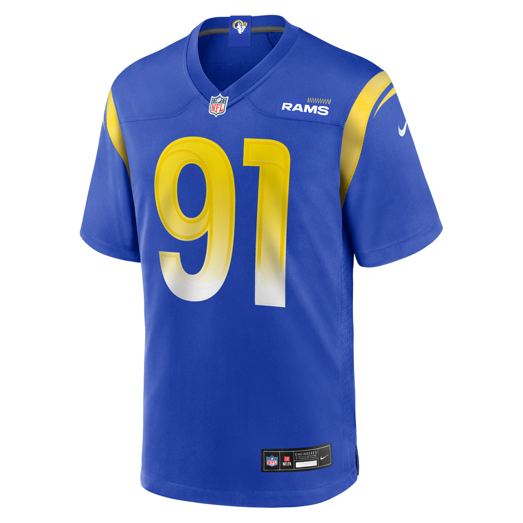 Men's Los Angeles Rams Kobie Turner Nike Royal Home Game Jersey