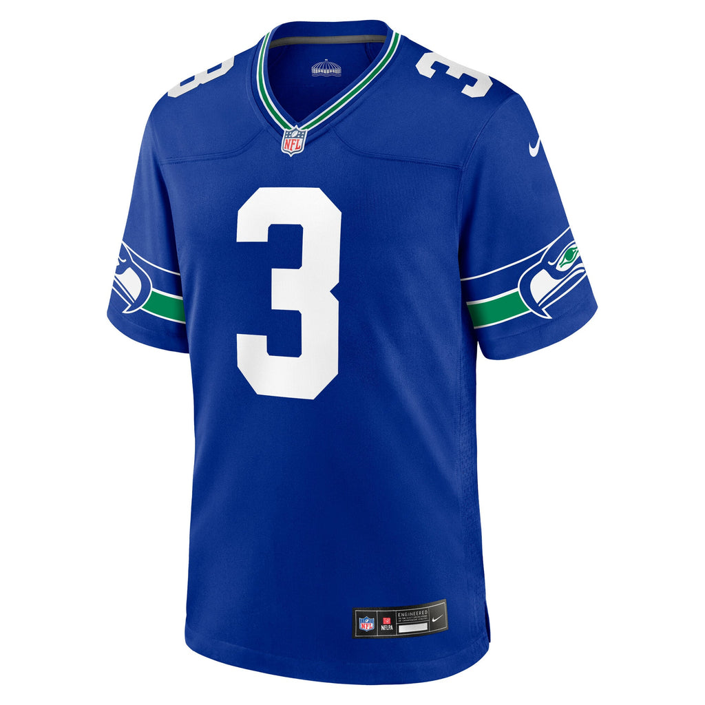 Men's Seattle Seahawks Nick Emmanwori Nike White Game Jersey