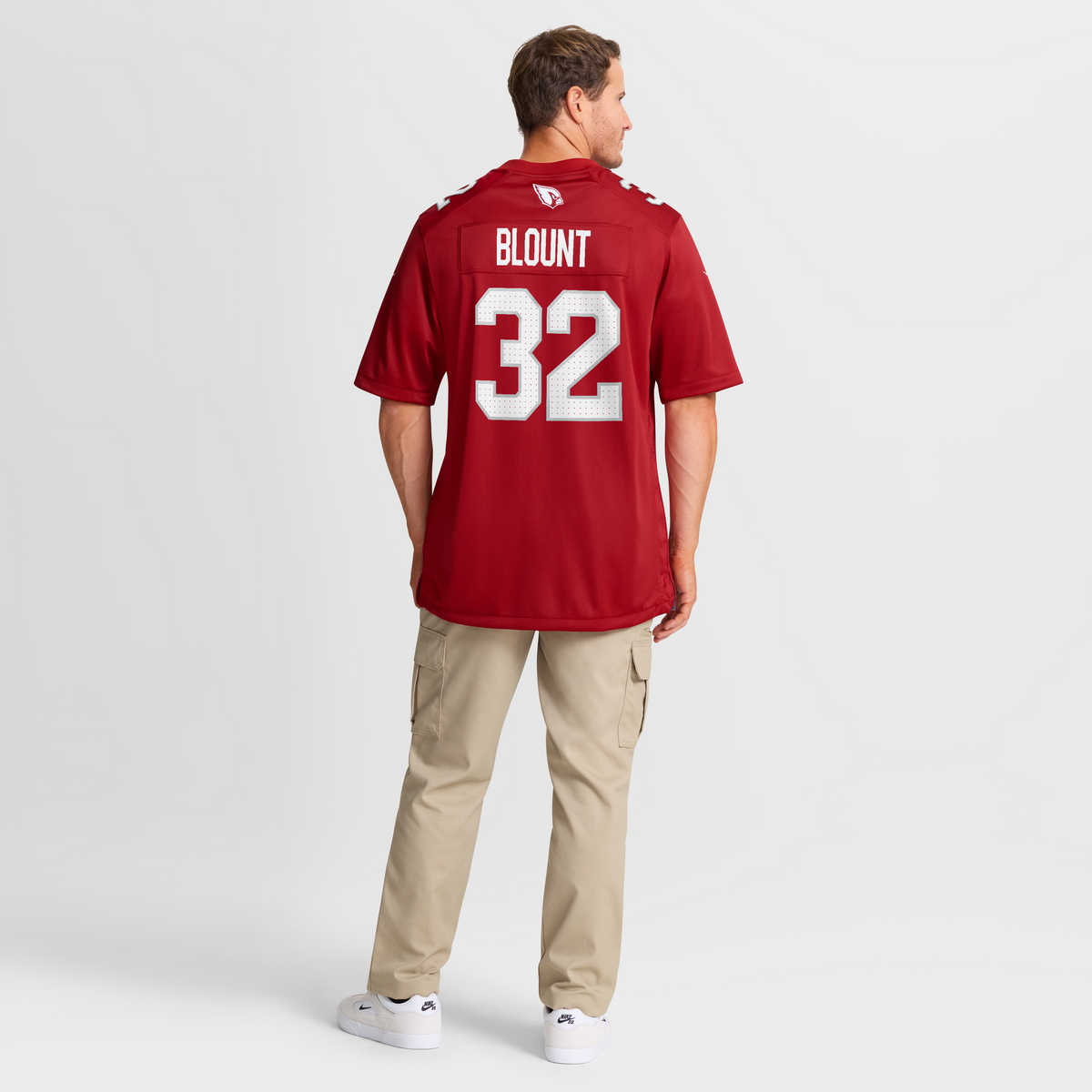 Men's Arizona Cardinals Joey Blount Nike  Cardinal  Game Jersey