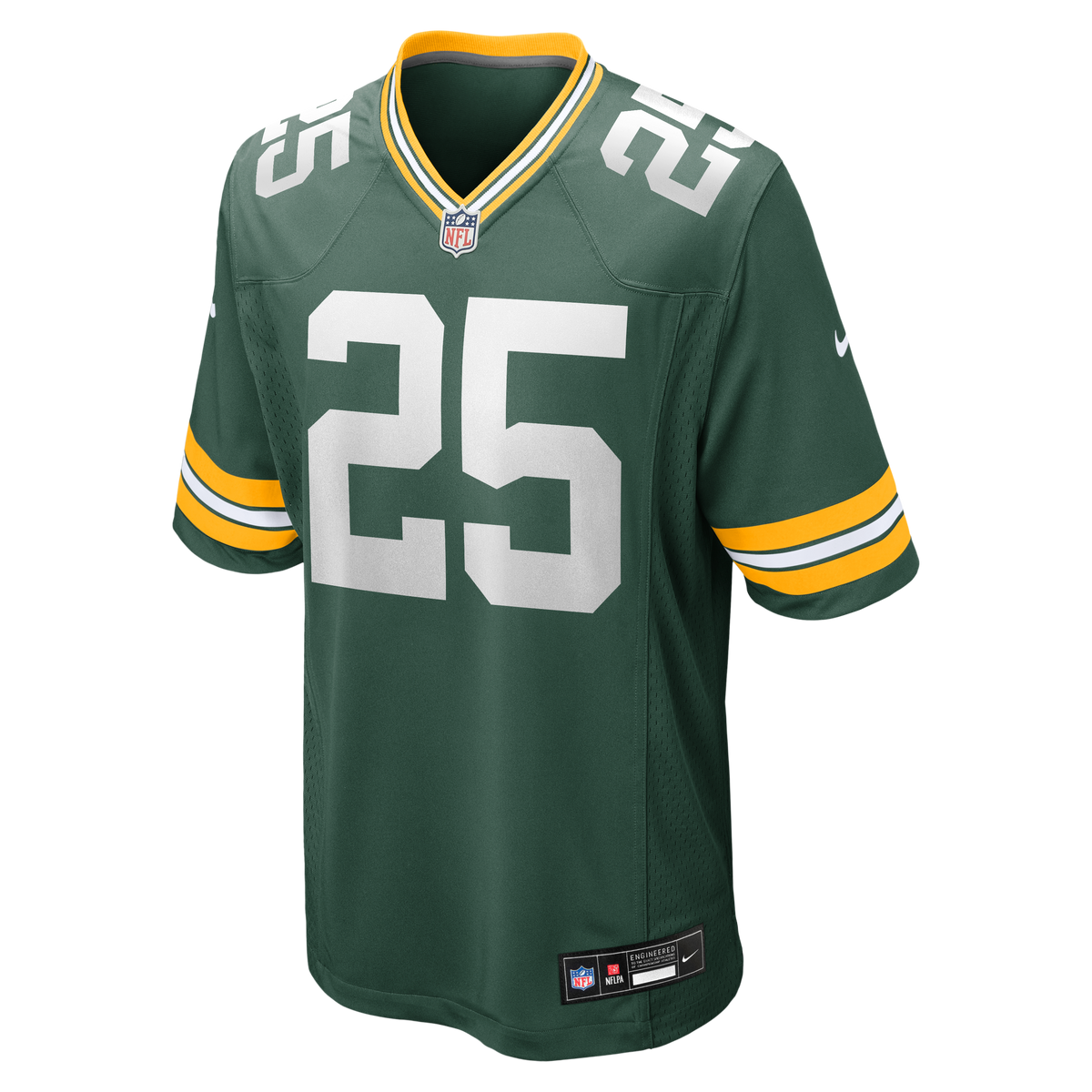 Men's Green Bay Packers Keisean Nixon Nike Green Game Player Jersey