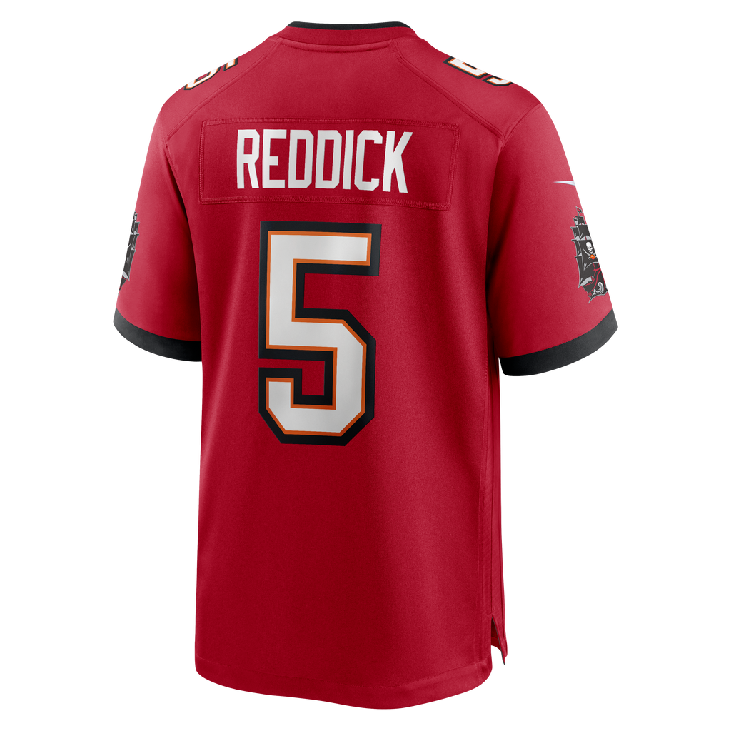 Men's Tampa Bay Buccaneers Haason Reddick Nike  Red Team Game Jersey