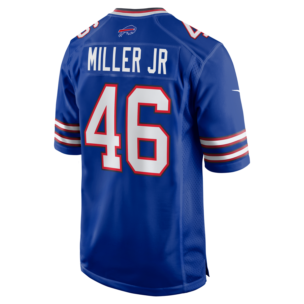 Men's Buffalo Bills DJ Miller Jr. Nike Royal Team Game Jersey