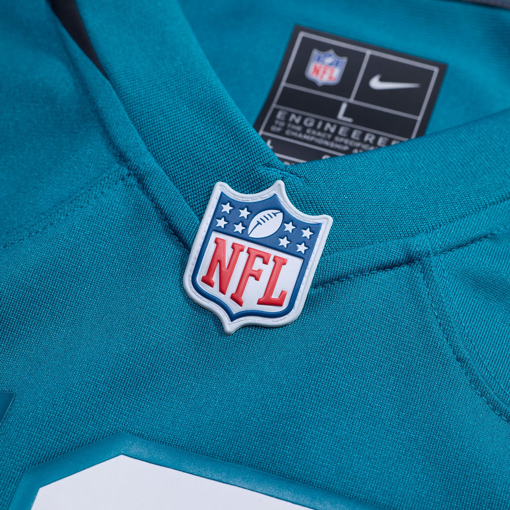 Men's Jacksonville Jaguars Tank Bigsby Nike Teal Game Jersey
