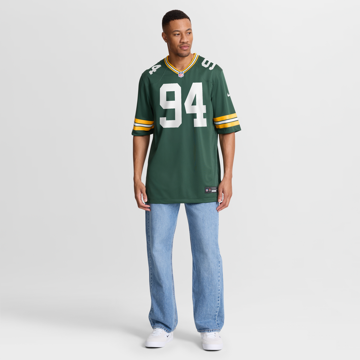 Men's Green Bay Packers Karl Brooks Nike  Green  Game Jersey