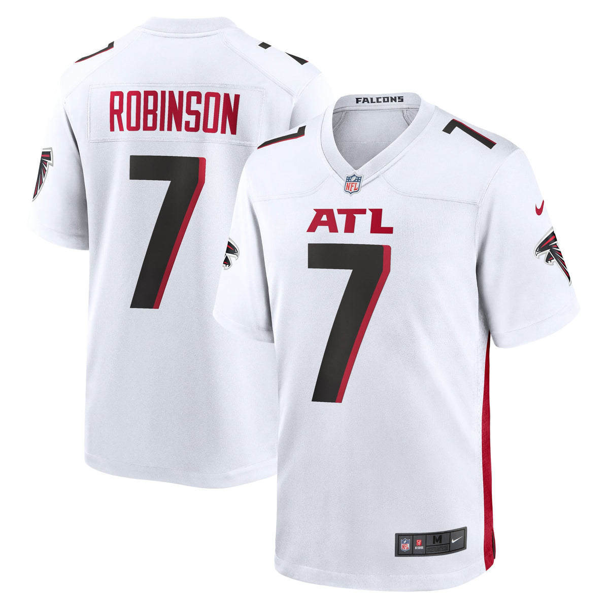 Men's Atlanta Falcons Bijan Robinson Nike Black  Game Jersey