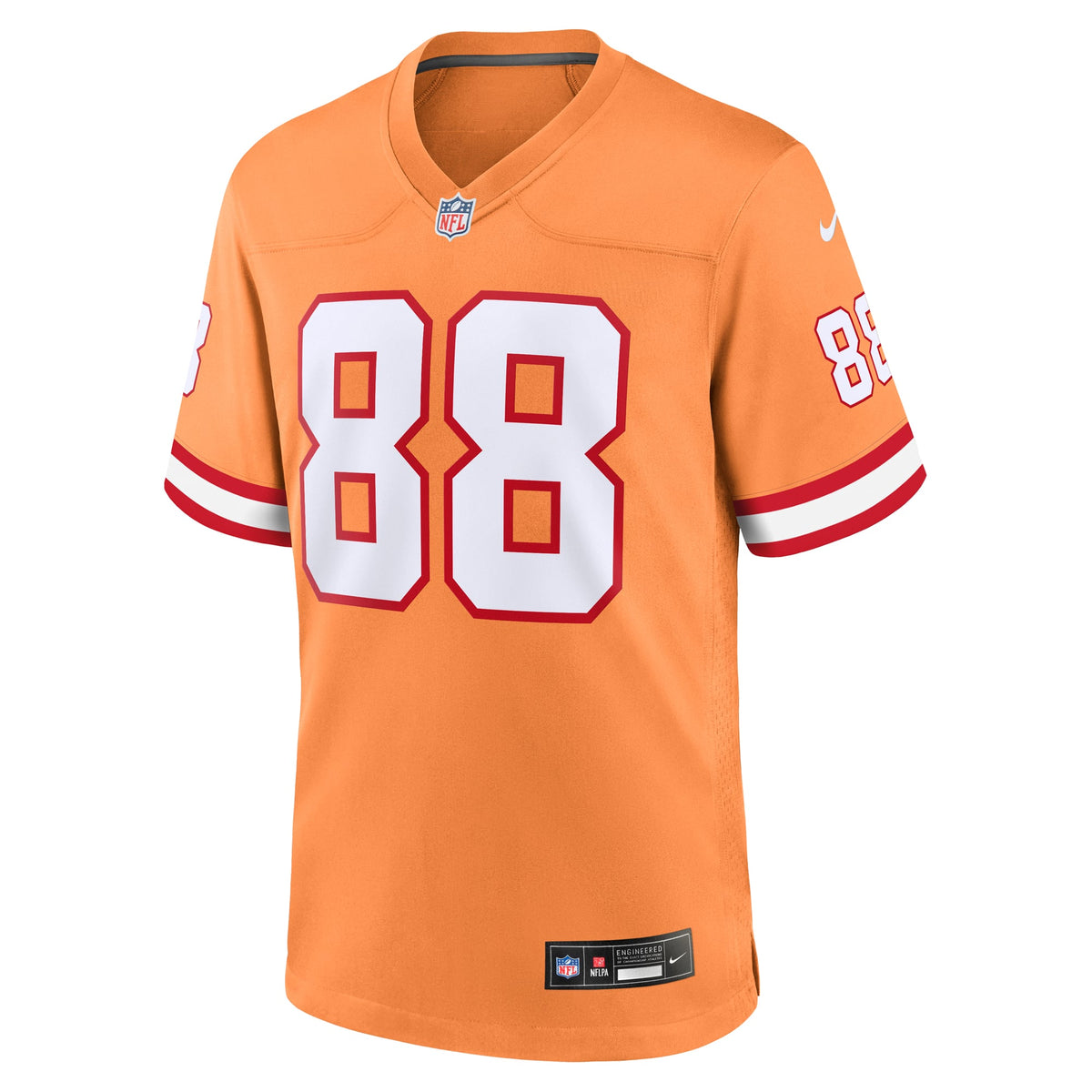 Men's Tampa Bay Buccaneers Cade Otton Nike Orange Alternate Game Jersey