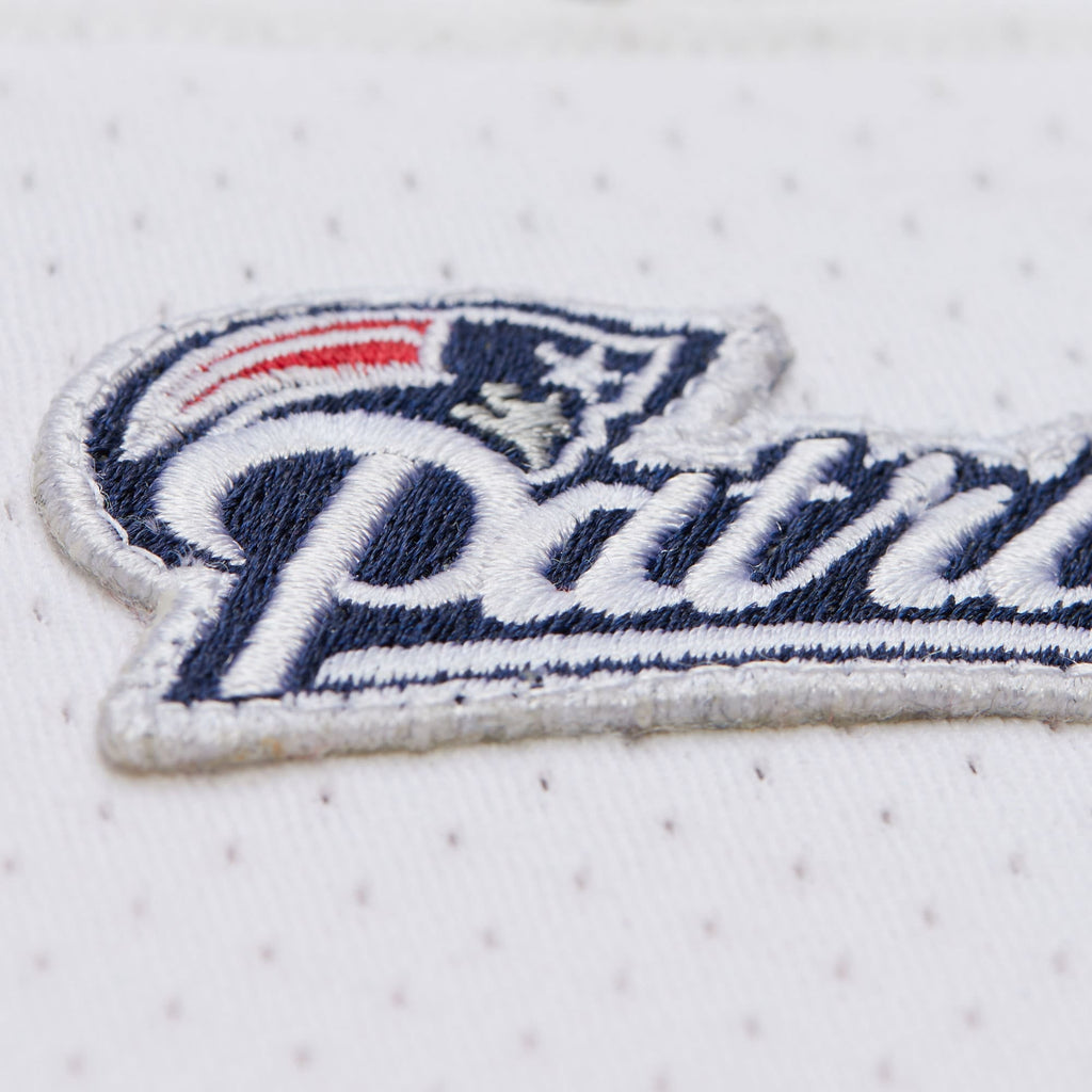 Men's New England Patriots Tom Brady Mitchell & Ness White 2000 Big & Tall Legacy Replica Jersey
