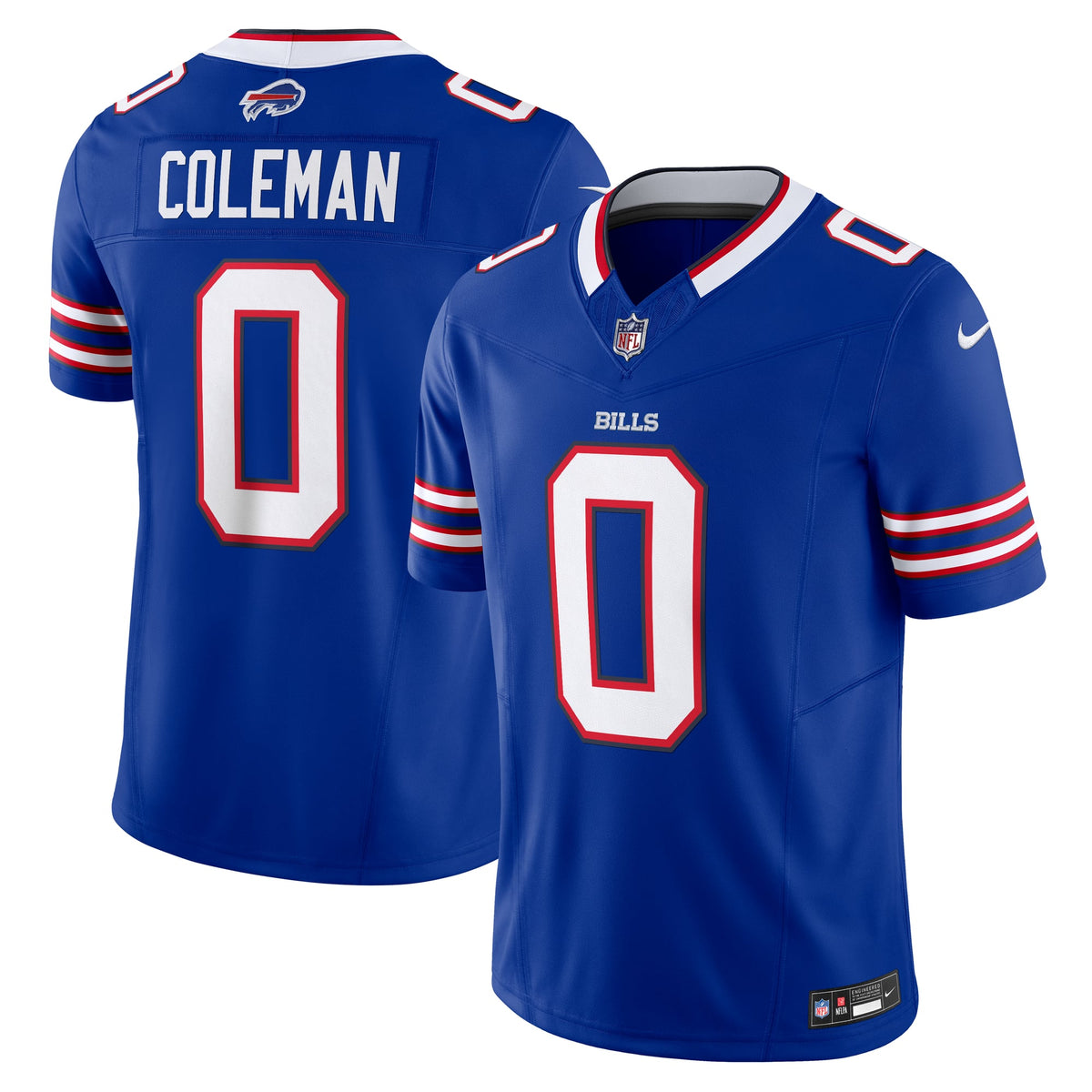 Men's Buffalo Bills Keon Coleman Nike Royal Team Vapor F.U.S.E. Limited Jersey