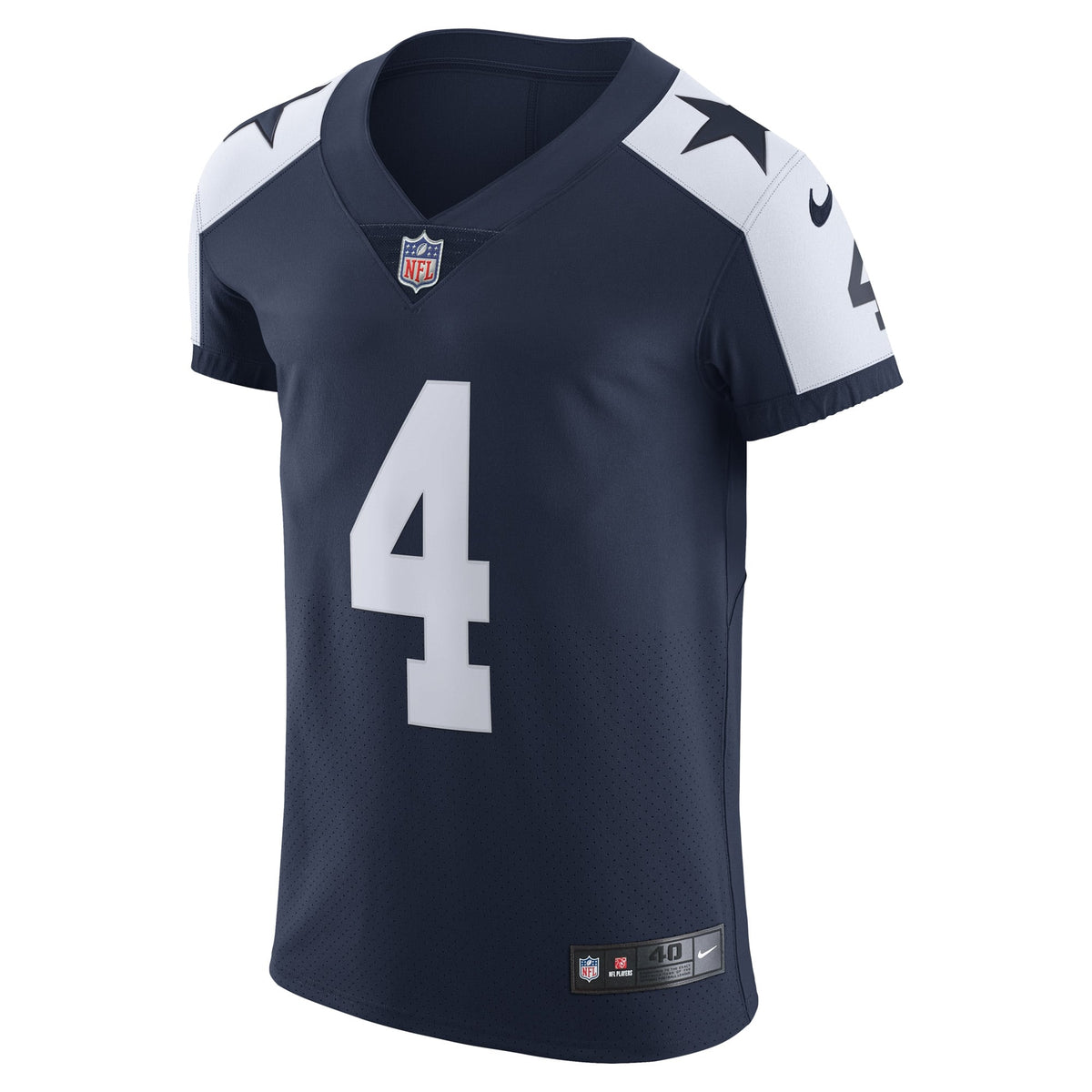 Men's Dallas Cowboys Dak Prescott Nike White Vapor Elite Player Jersey