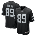 Men's Las Vegas Raiders Brock Bowers Nike Black  Player Game Jersey