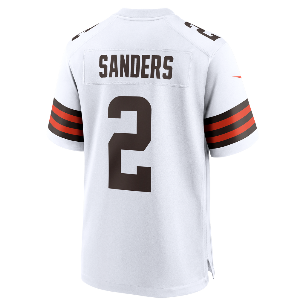 Men's Cleveland Browns Shedeur Sanders Nike Brown Game Jersey