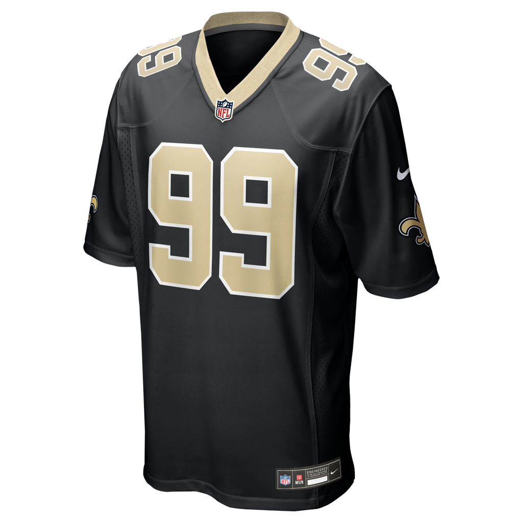 Men's New Orleans Saints Chase Young Nike  Black  Game Jersey