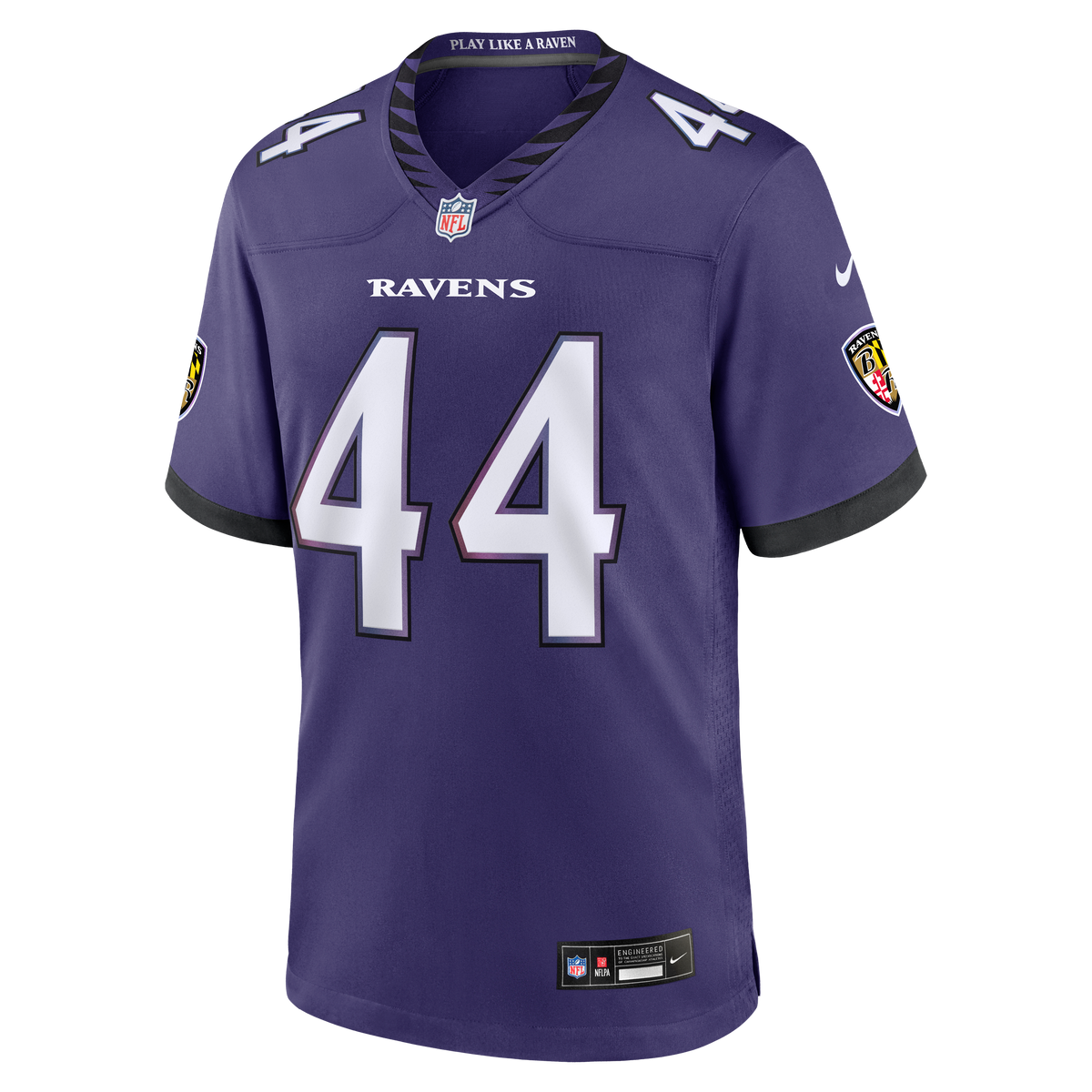 Men's Baltimore Ravens Marlon Humphrey Nike Black Alternate Game Jersey