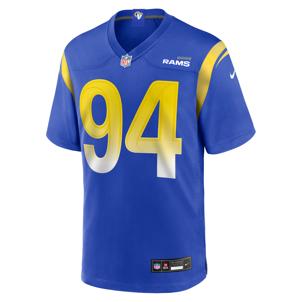 Men's Los Angeles Rams Desjuan Johnson Nike Royal Home Game Jersey
