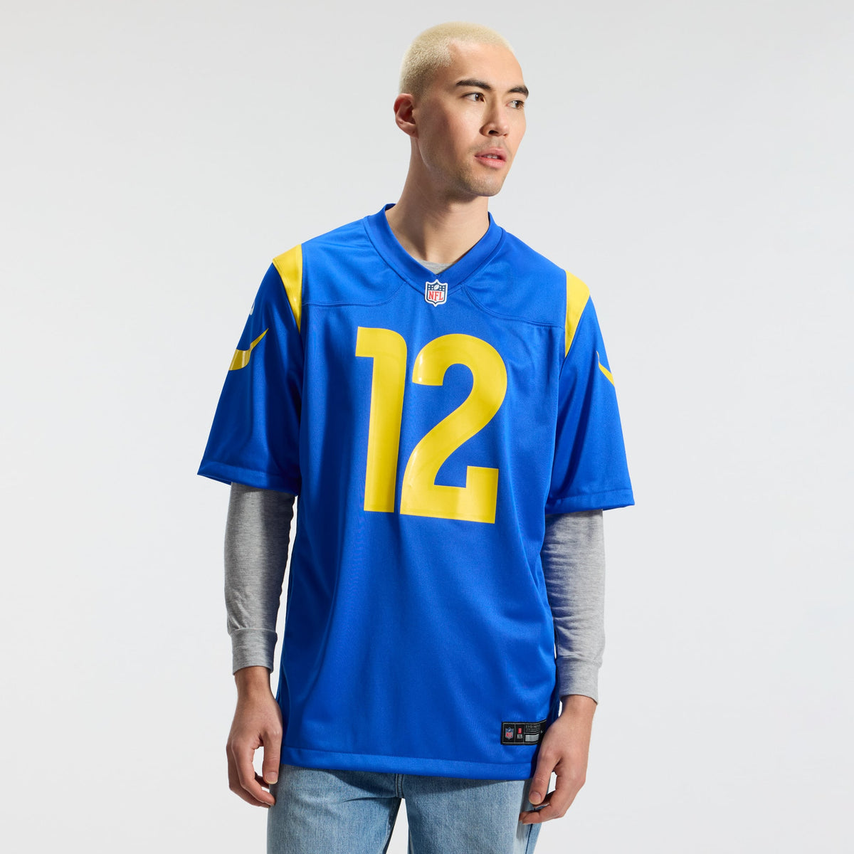 Men's Los Angeles Rams Puka Nacua Nike Royal Team Game Player Jersey