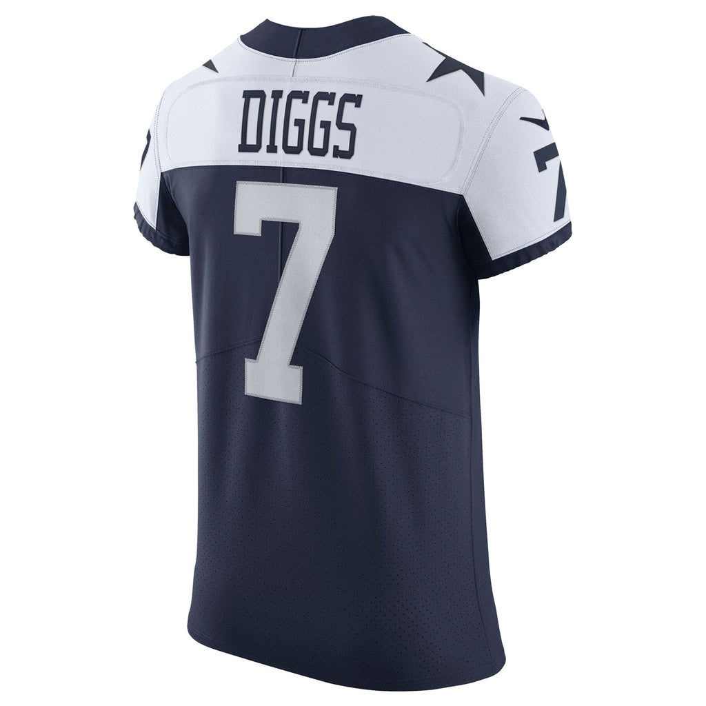 Men's Dallas Cowboys Trevon Diggs Nike White Vapor Elite Jersey