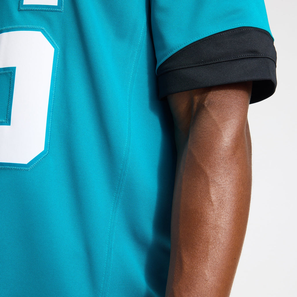 Men's Jacksonville Jaguars Trevor Lawrence Nike Teal Team Vapor F.U.S.E. Stitched Limited Jersey