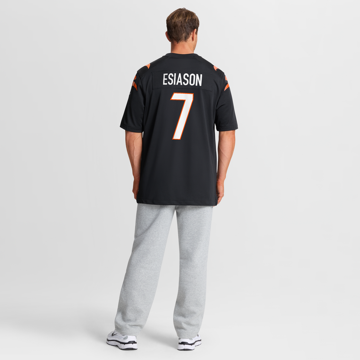 Men's Cincinnati Bengals Boomer Esiason Nike Black Retired Player Jersey