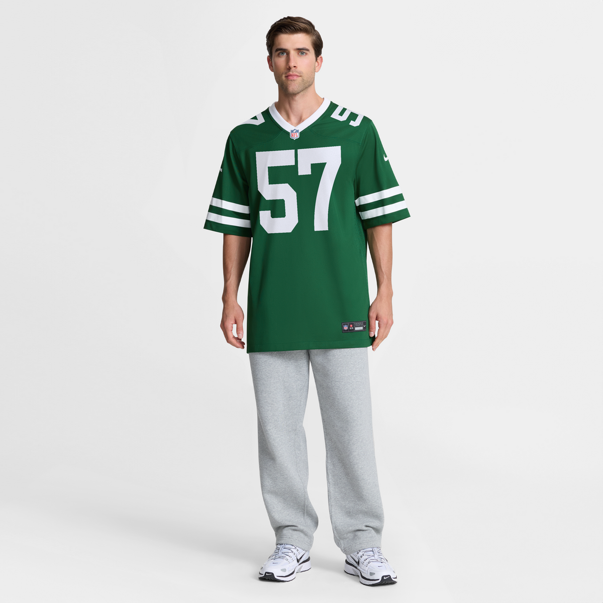 Men's New York Jets C.J. Mosley Nike Legacy Green Team Game Jersey