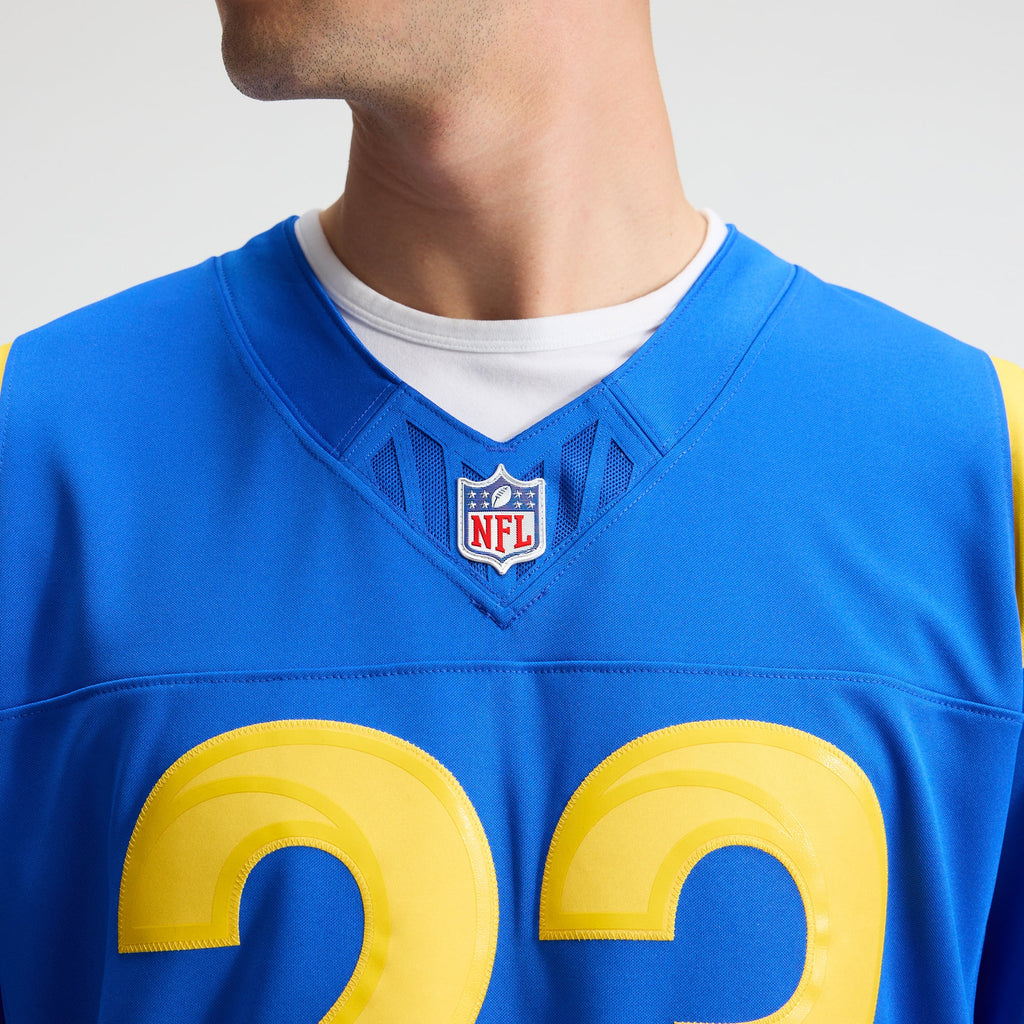 Men's Los Angeles Rams Kyren Williams Nike Royal Team Vapor F.U.S.E. Stitched Limited Jersey