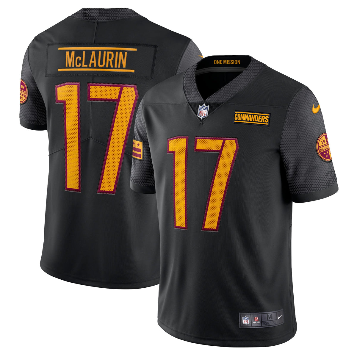 Men's Washington Commanders Terry McLaurin Nike White Vapor Limited Jersey