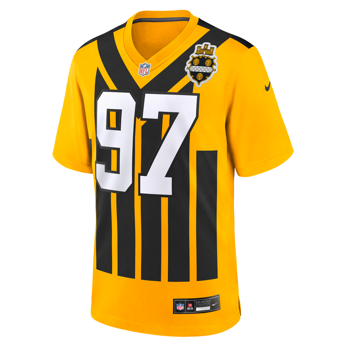 Men's Pittsburgh Steelers Cameron Heyward Nike Black Game Jersey