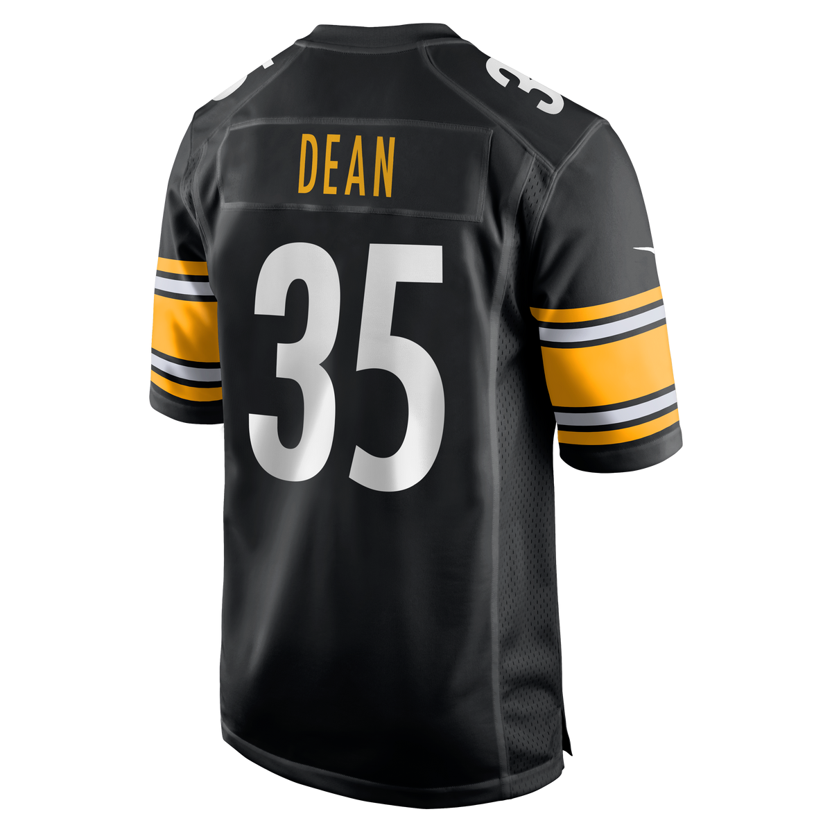 Men's Pittsburgh Steelers Jamel Dean Nike  Black Team Game Jersey