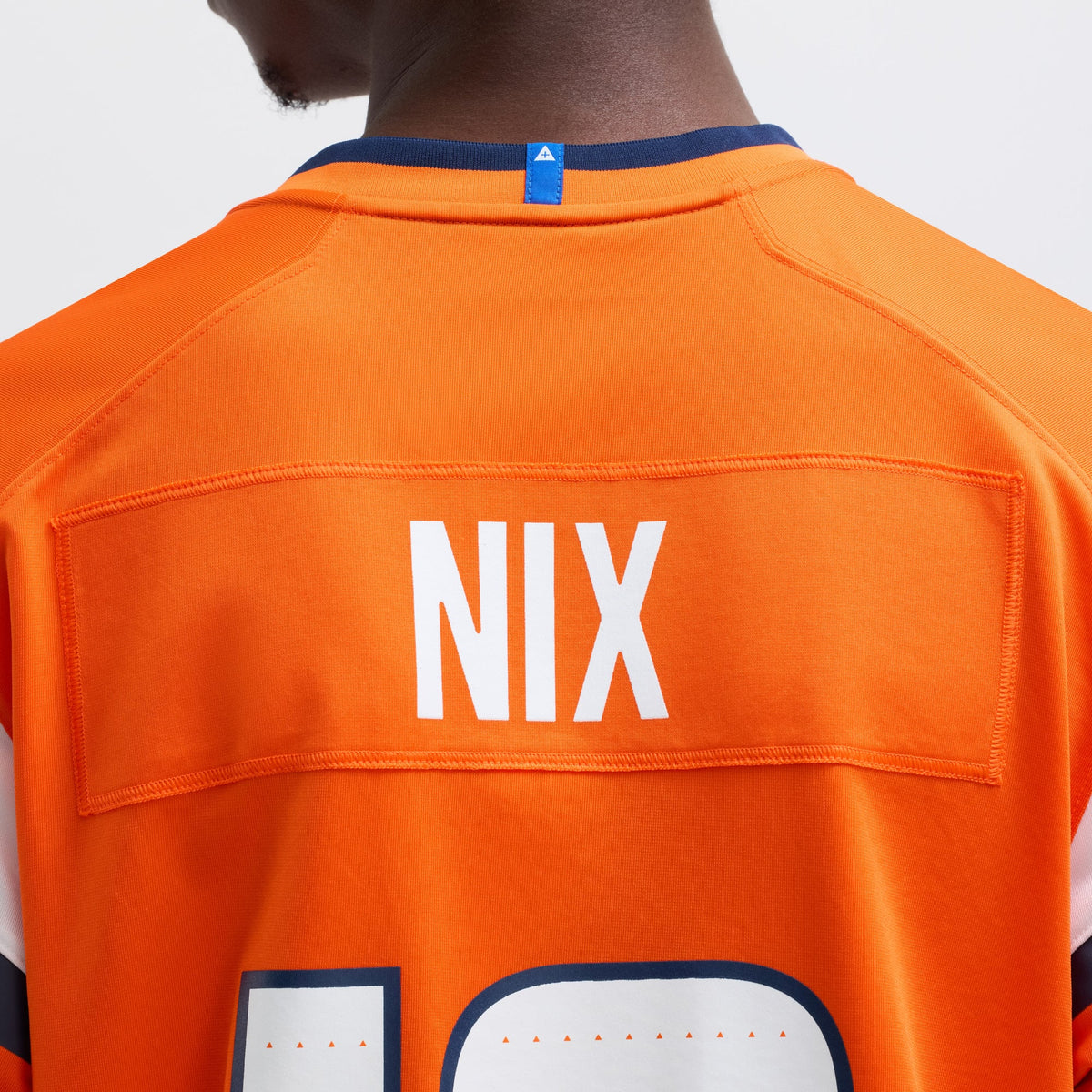 Men's Denver Broncos Bo Nix Nike  Navy Alternate Game Jersey