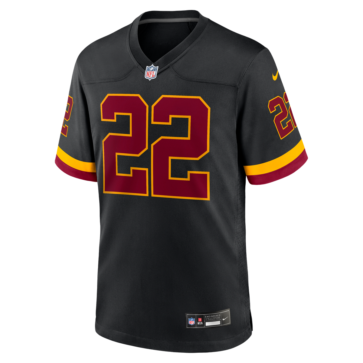 Men's Washington Commanders Jacory Croskey-Merritt Nike White Game Super Bowl Era Jersey