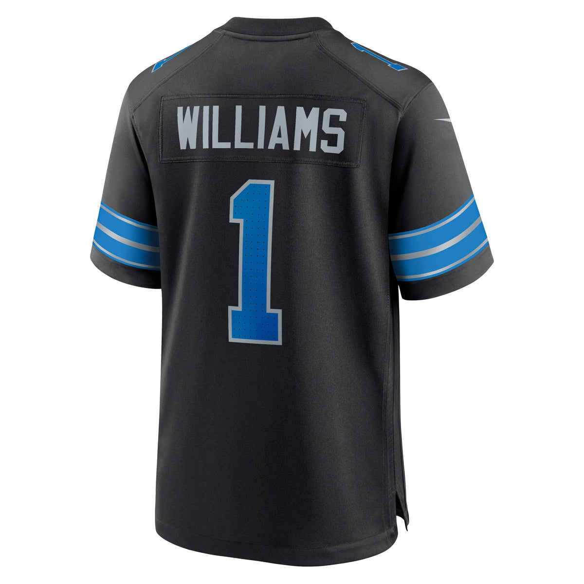Men's Detroit Lions Jameson Williams Nike Blue Game Player Jersey