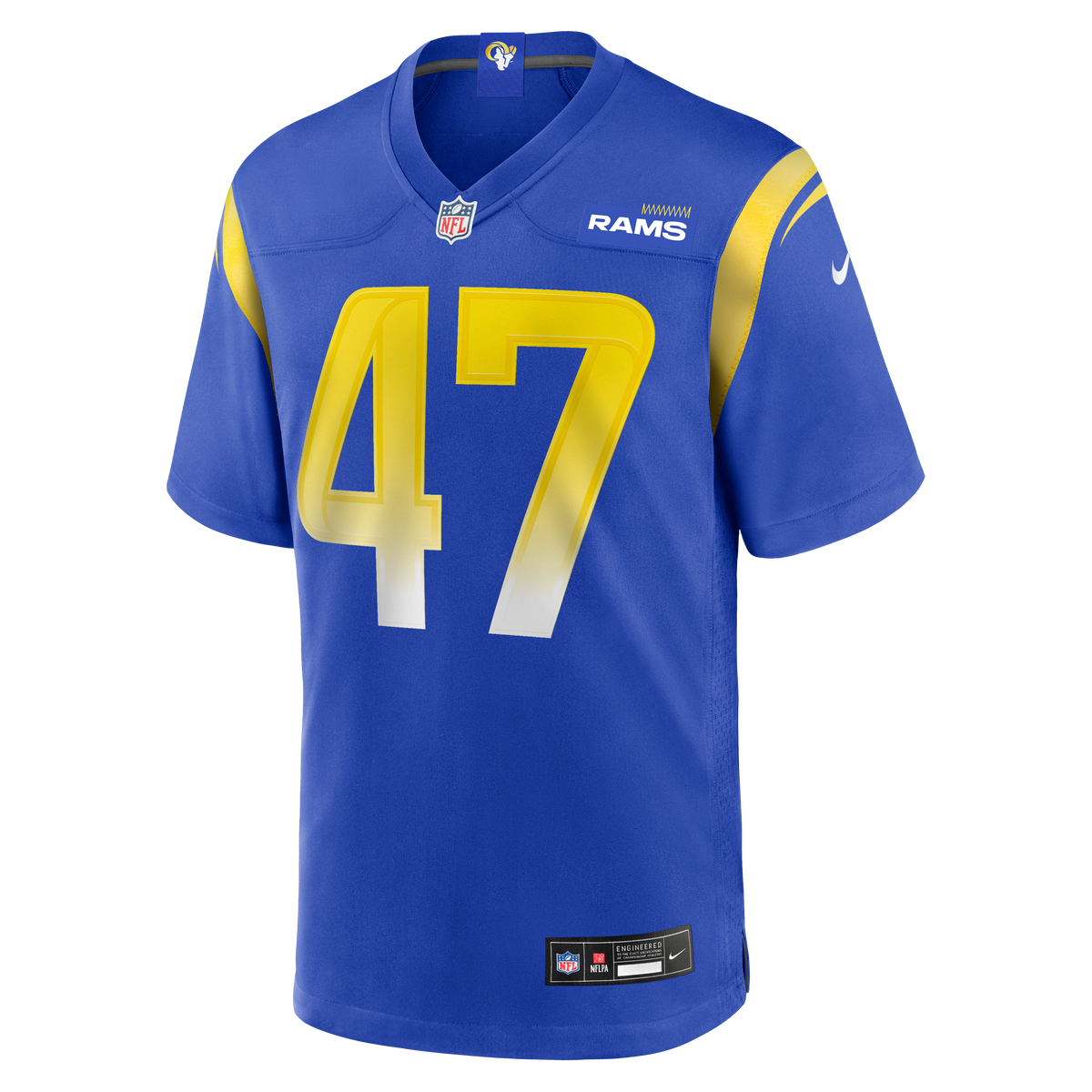 Men's Los Angeles Rams Alex Ward Nike Royal Home Game Jersey