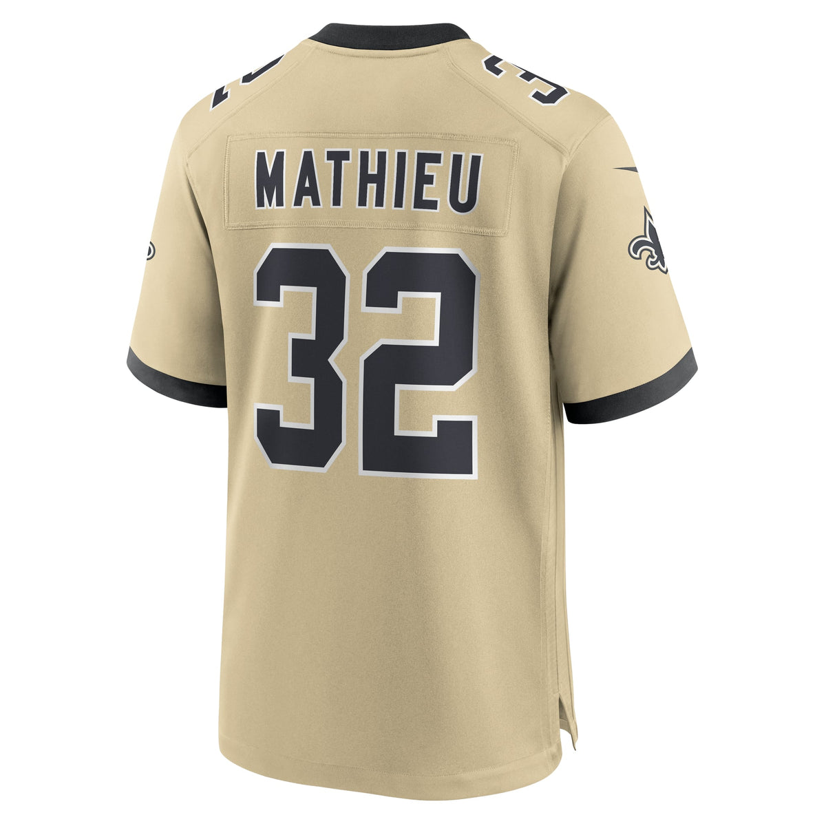 Men's New Orleans Saints Tyrann Mathieu Nike Gold Gameday Golds Alternate Game Player Jersey