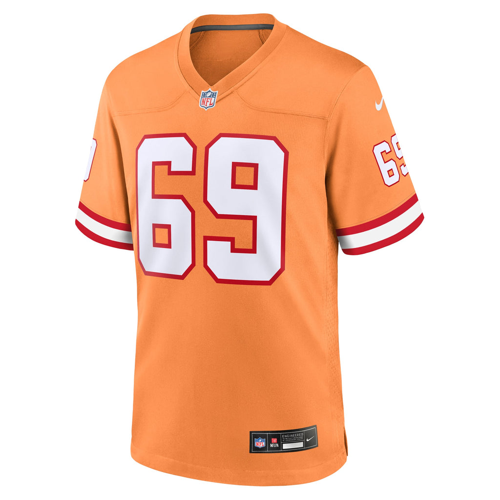 Men's Tampa Bay Buccaneers Cody Mauch Nike Orange Alternate Game Jersey