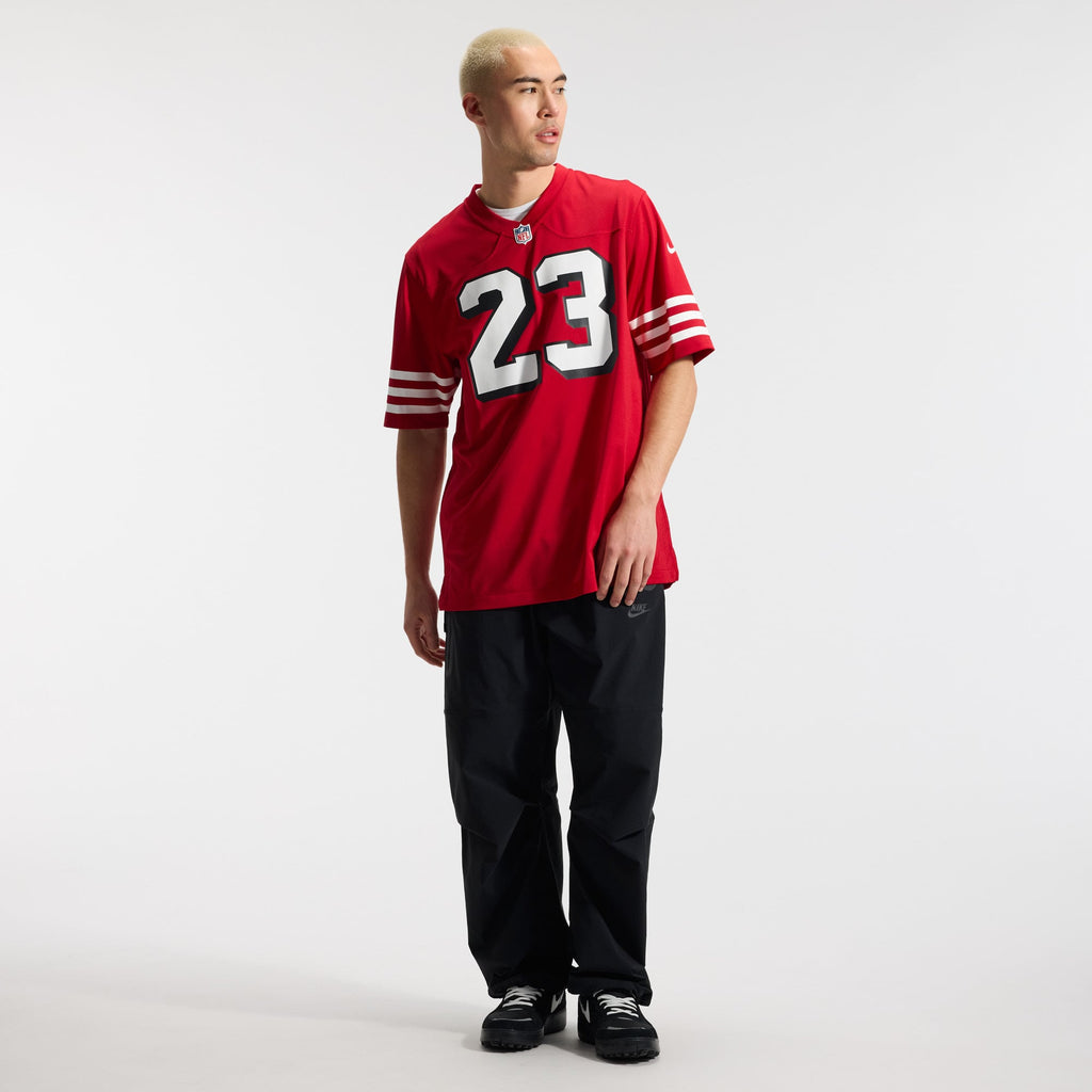 Men's San Francisco 49ers Christian McCaffrey Nike Scarlet Alternate Game Player Jersey