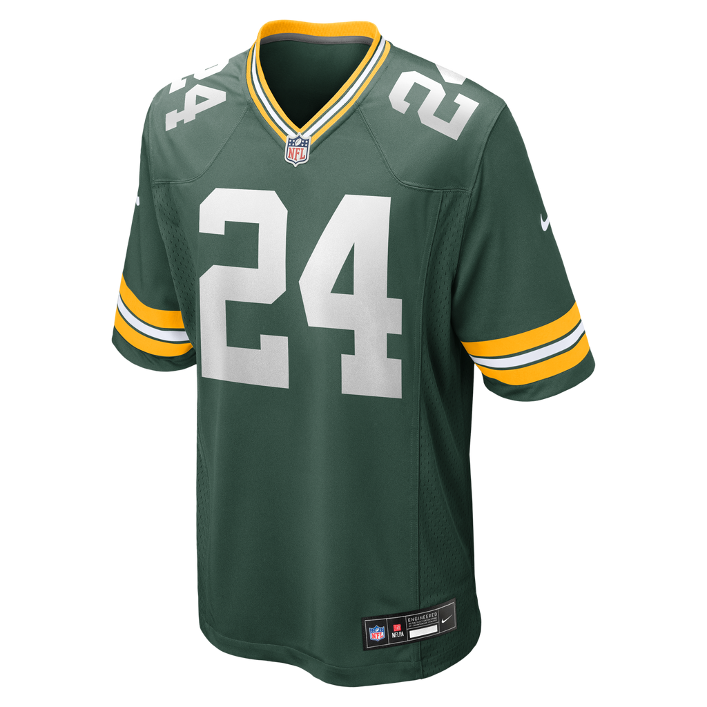 Men's Green Bay Packers Carrington Valentine Nike  Green  Game Jersey