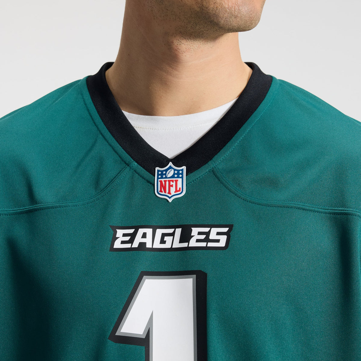Men's Philadelphia Eagles Jalen Hurts Nike  Black Alternate Game Jersey