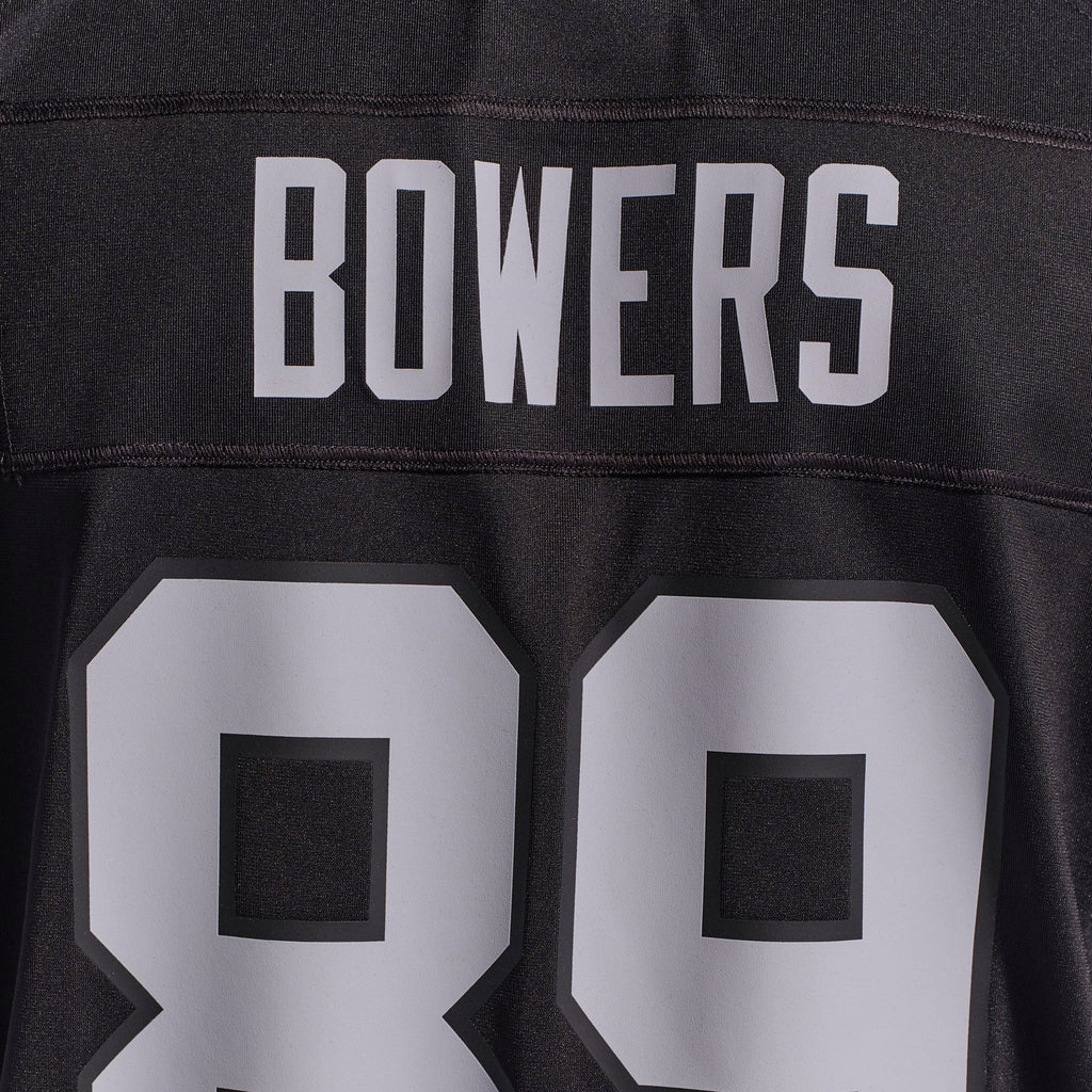 Men's Las Vegas Raiders Brock Bowers Nike Black  Player Game Jersey