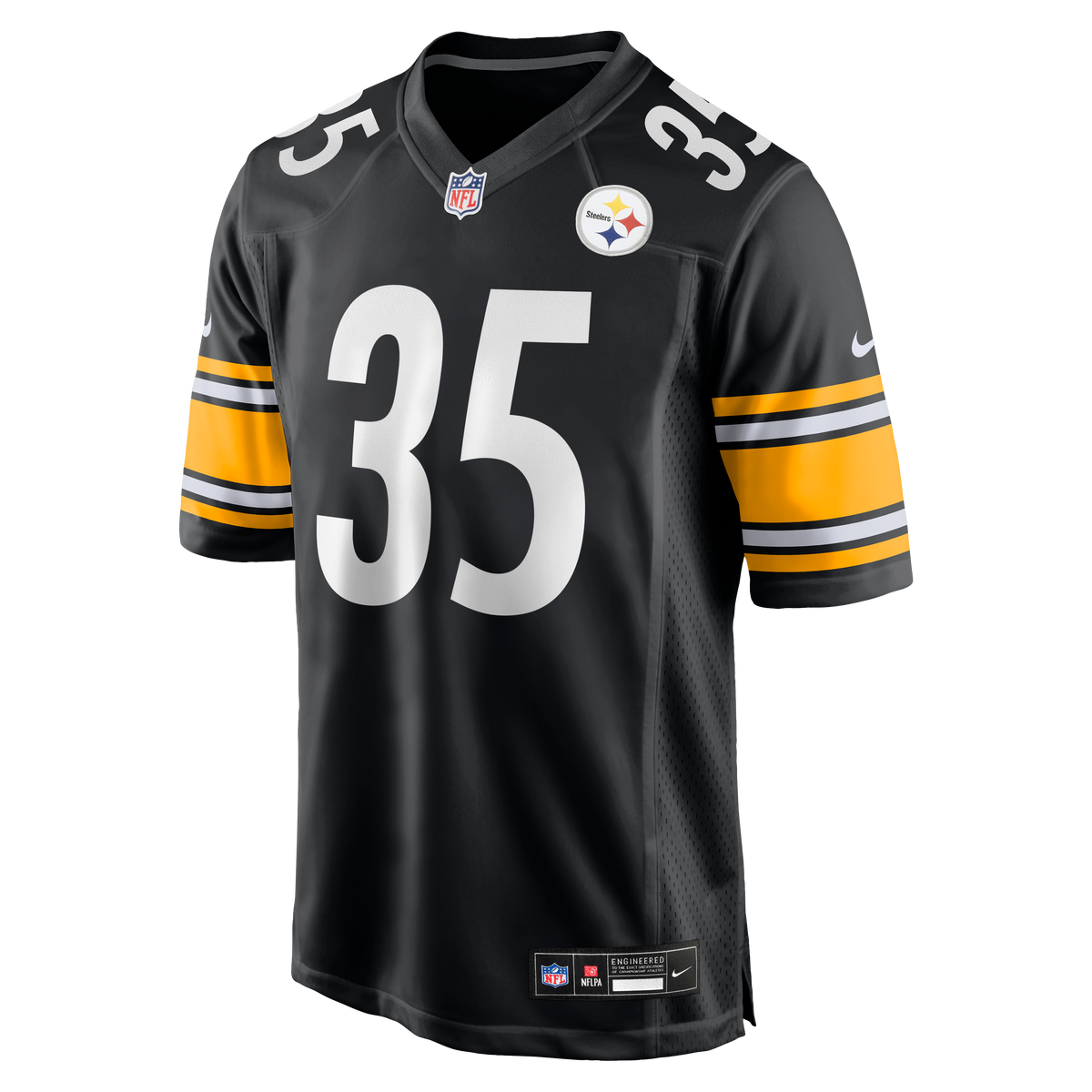 Men's Pittsburgh Steelers Jamel Dean Nike  Black Team Game Jersey