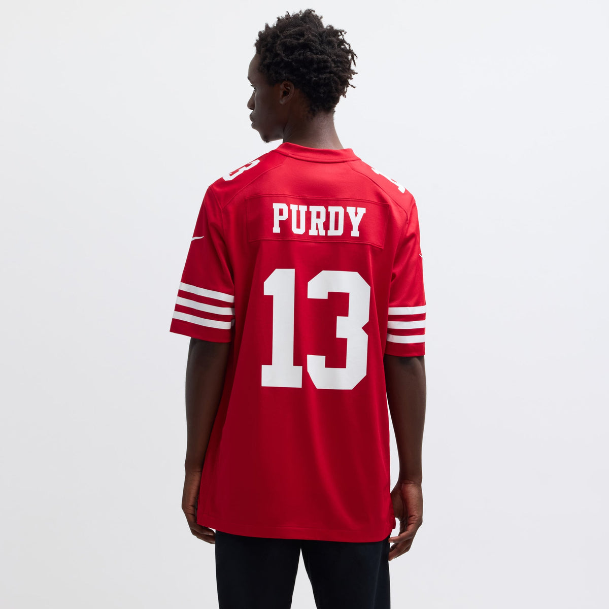 Men's San Francisco 49ers Brock Purdy Nike White Game Player Jersey
